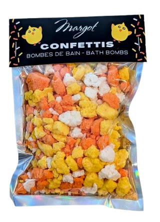 Confettis de bain - Pâques (75g) - Pour le bain - Boutique LeoLudo - Margot