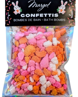 Confettis de bain - Pâques (75g) - Pour le bain - Boutique LeoLudo - Margot