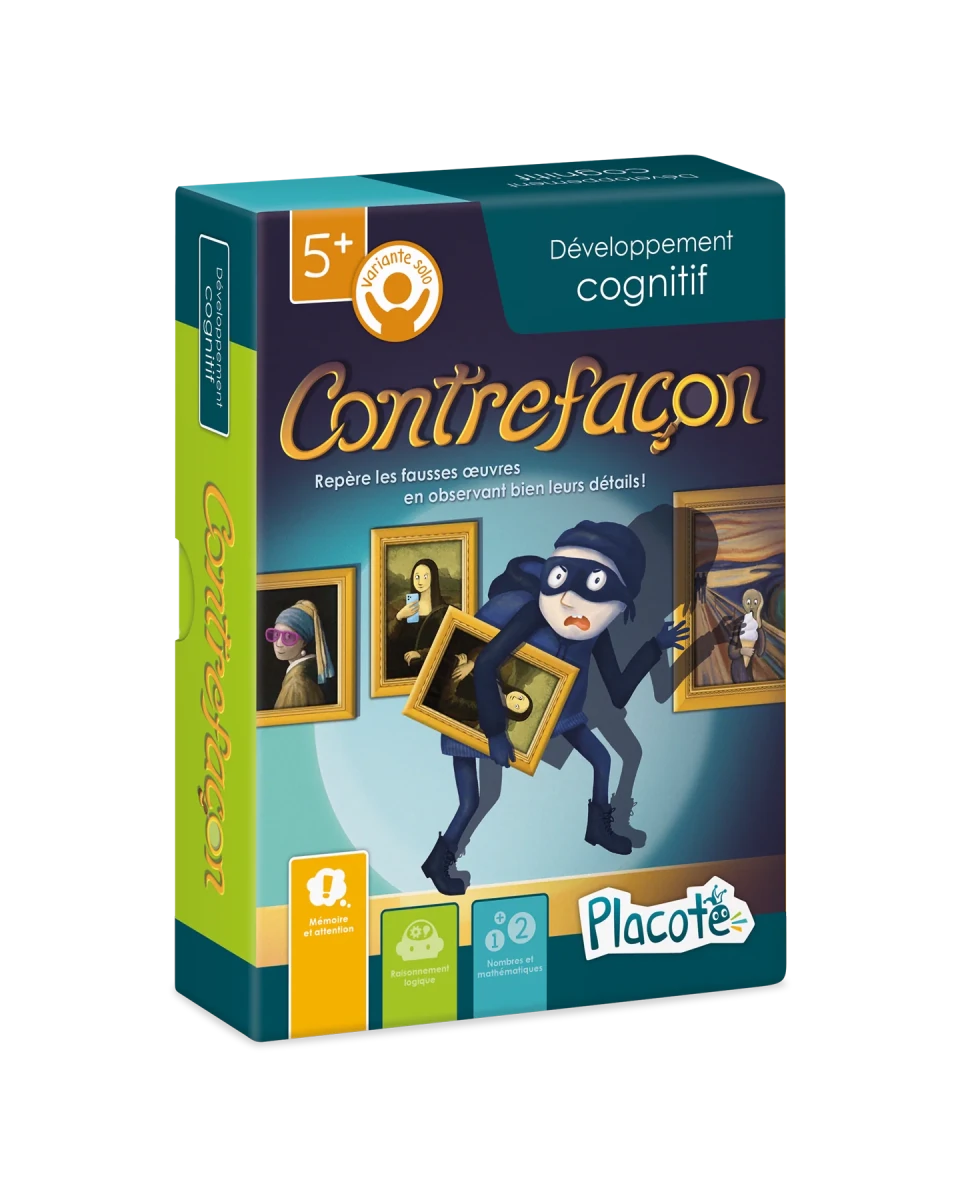 Contrefaçon - Jeux de société - Boutique LeoLudo - Placote