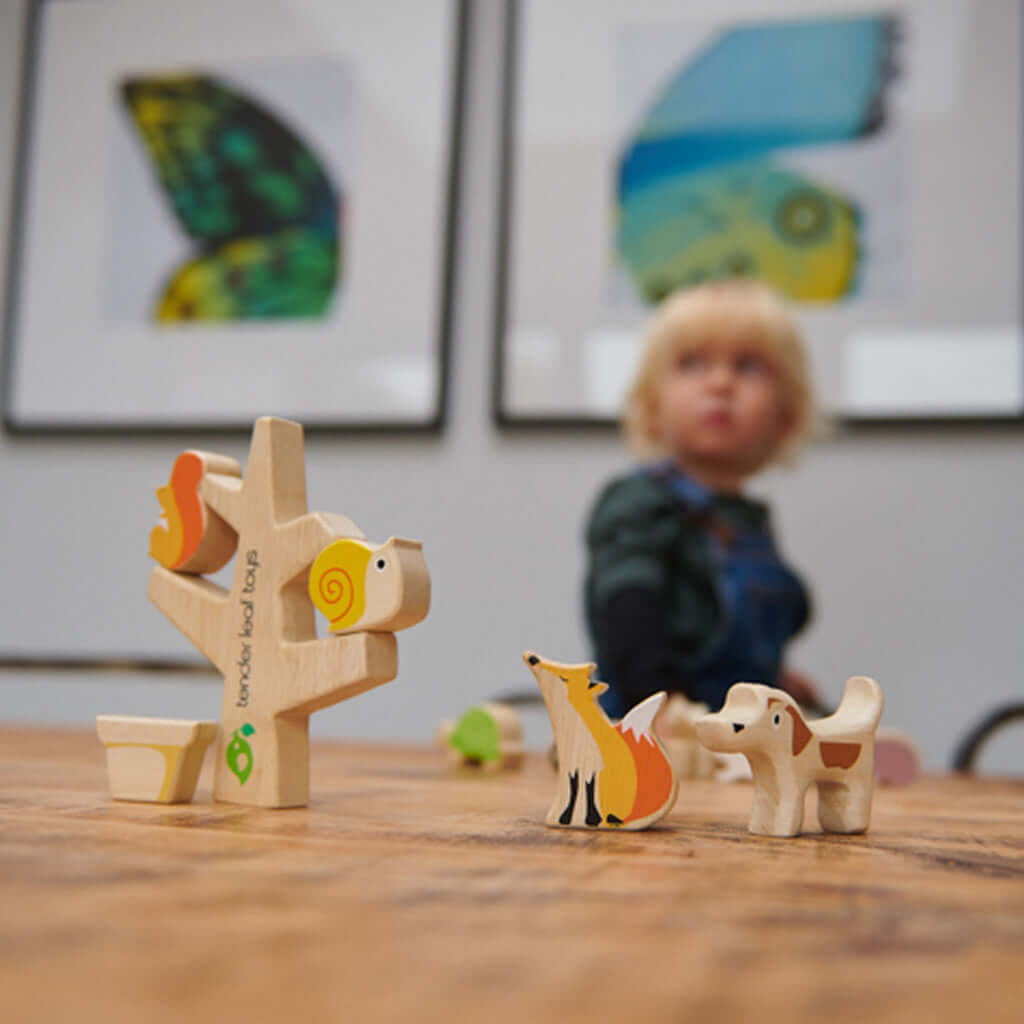 Copains de jardin à empiler - Jouets à trier & empiler - Boutique LeoLudo - Tender Leaf Toys