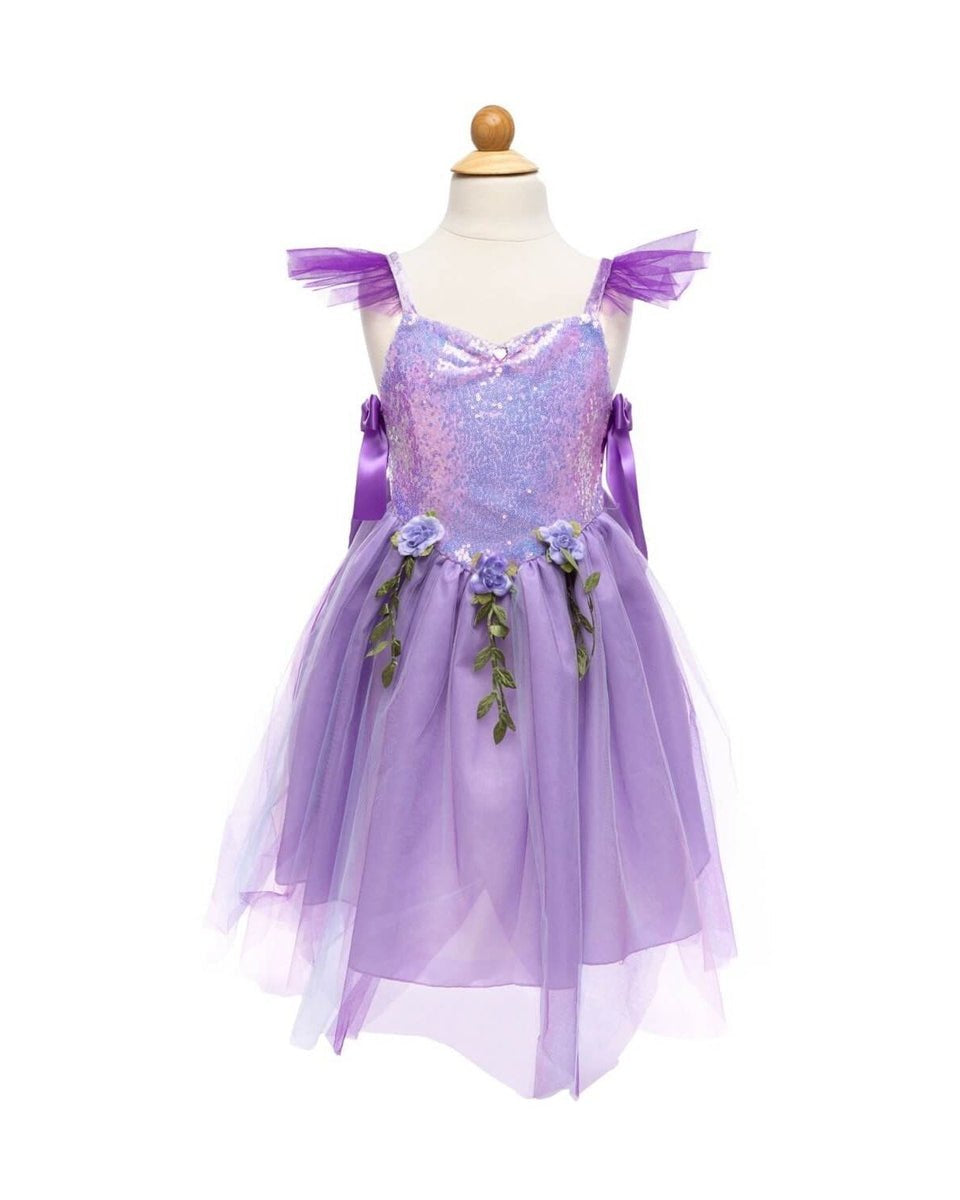 Costume de fée à paillettes lila (3 à 6 ans) - Costumes - Boutique LeoLudo - Great Pretenders