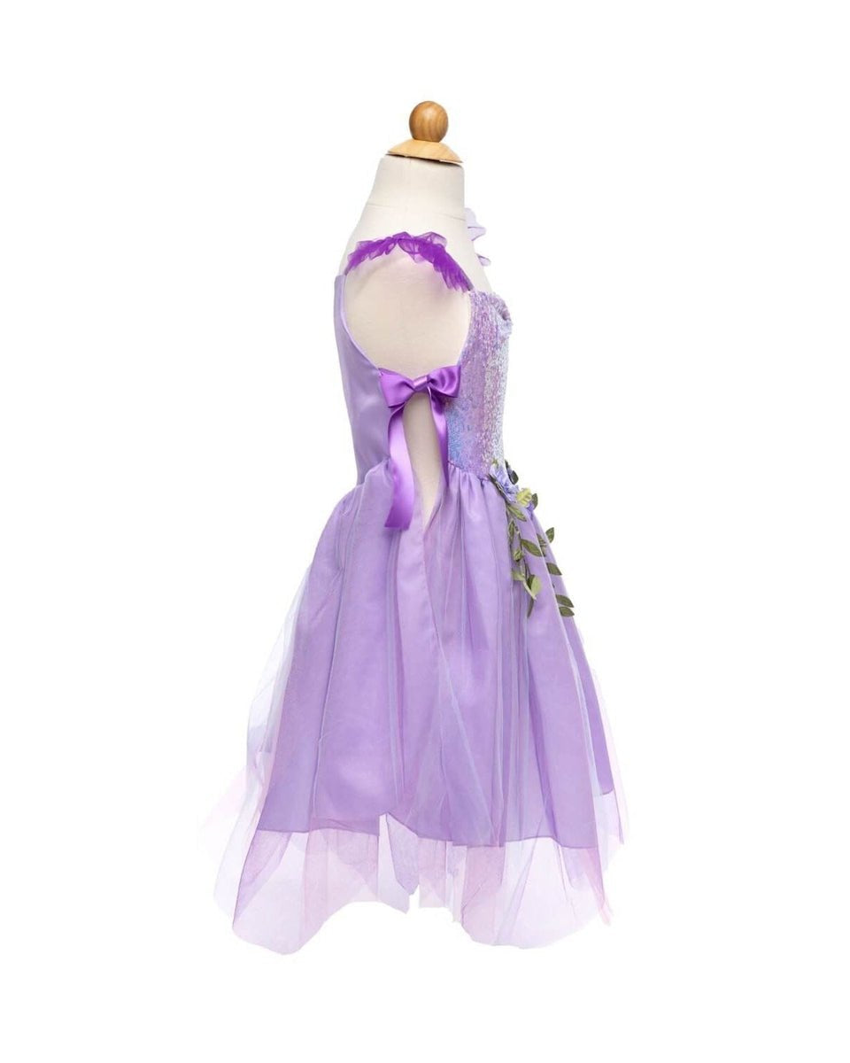Costume de fée à paillettes lila (3 à 6 ans) - Costumes - Boutique LeoLudo - Great Pretenders