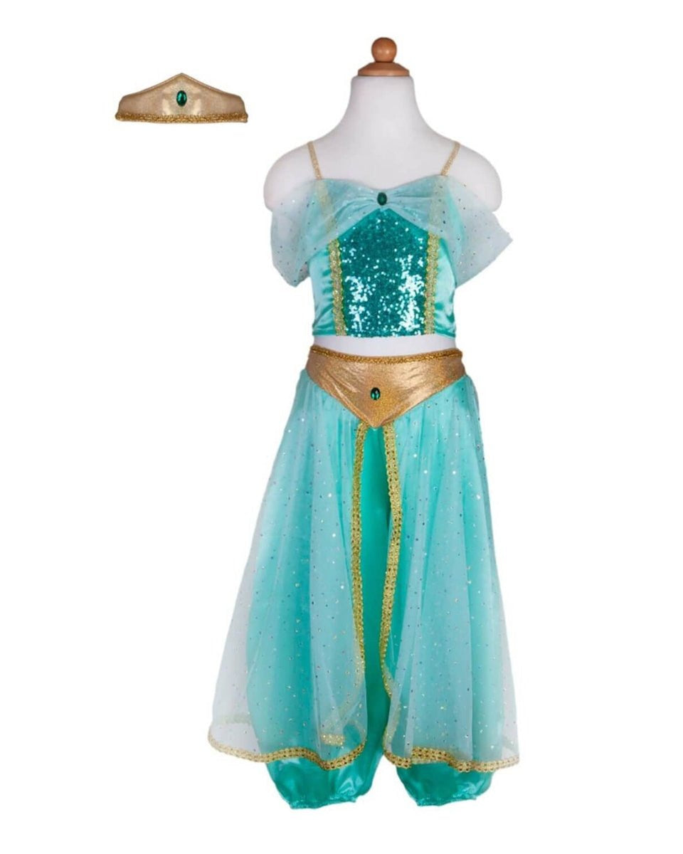 Costume princesse Jasmine (3 à 6 ans) - Costumes - Boutique LeoLudo - Great Pretenders