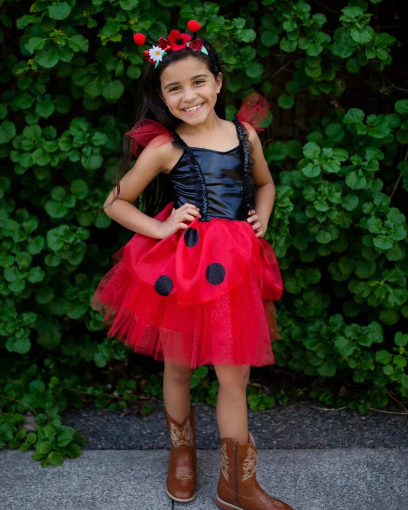 Costume robe + bandeau Coccinelles - Costumes - Boutique LeoLudo - Great Pretenders