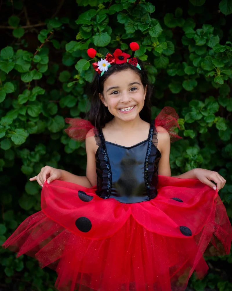 Costume robe + bandeau Coccinelles - Costumes - Boutique LeoLudo - Great Pretenders