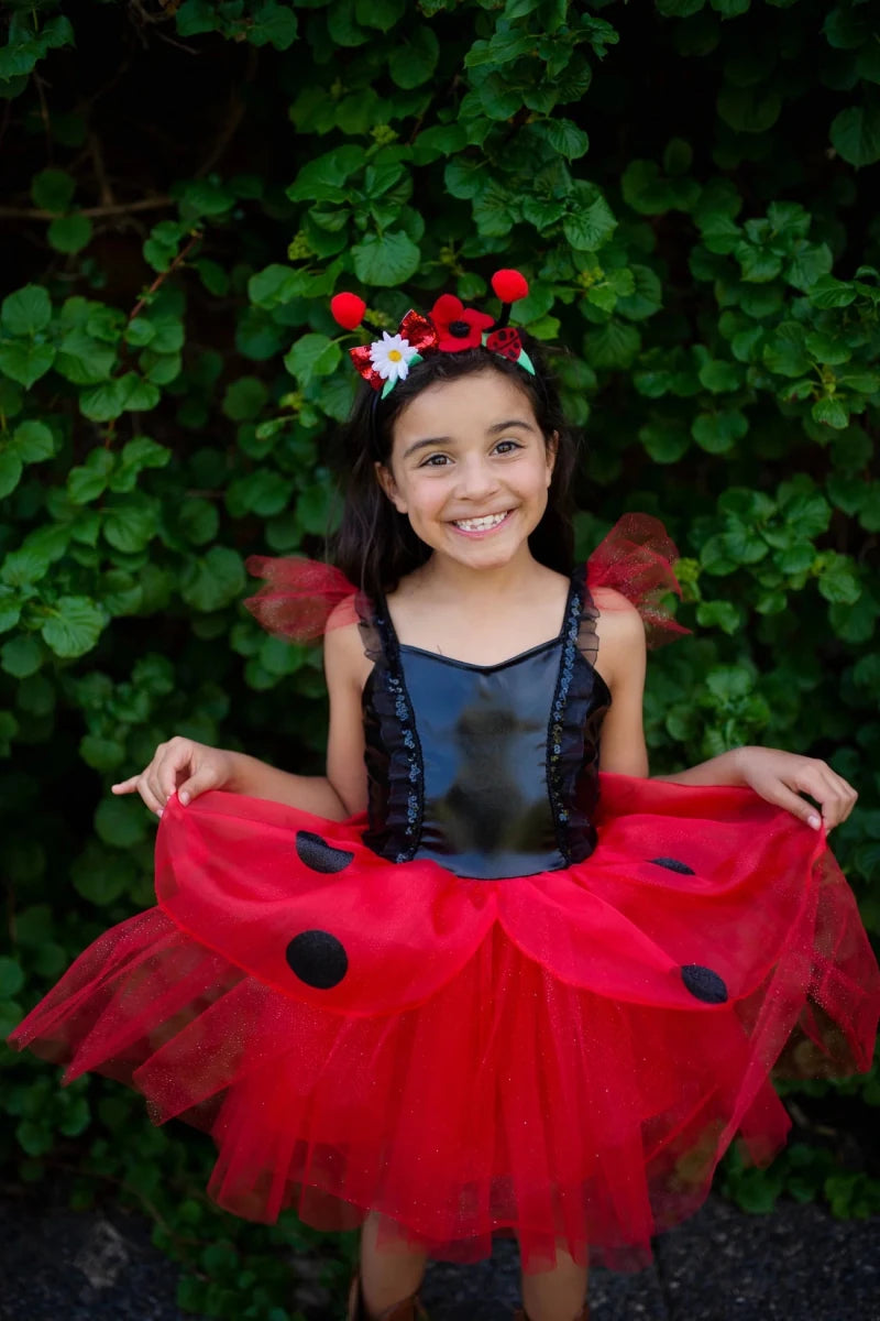 Costume robe + bandeau Coccinelles - Costumes - Boutique LeoLudo - Great Pretenders