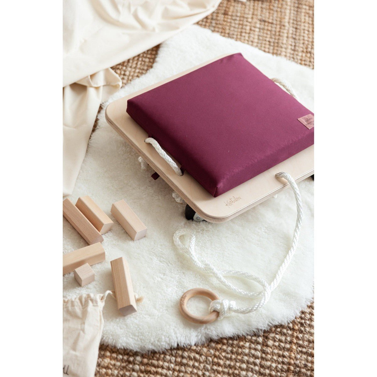 Coussin Grenade pour planche à boulettes - Jeu actif - Boutique LeoLudo - Kantalou