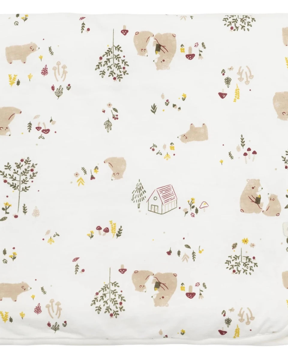 Couverture de bambou - Ours -Couvertures- Boutique LeoLudo-Perlimpinpin