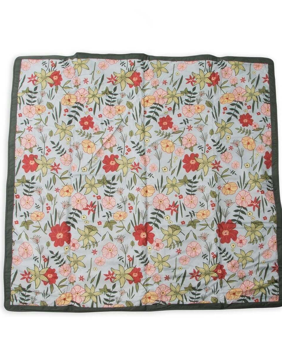 Couverture d'extérieur 5 x 5 pi - Primrose Patch - Couvertures - Boutique LeoLudo - Little Unicorn