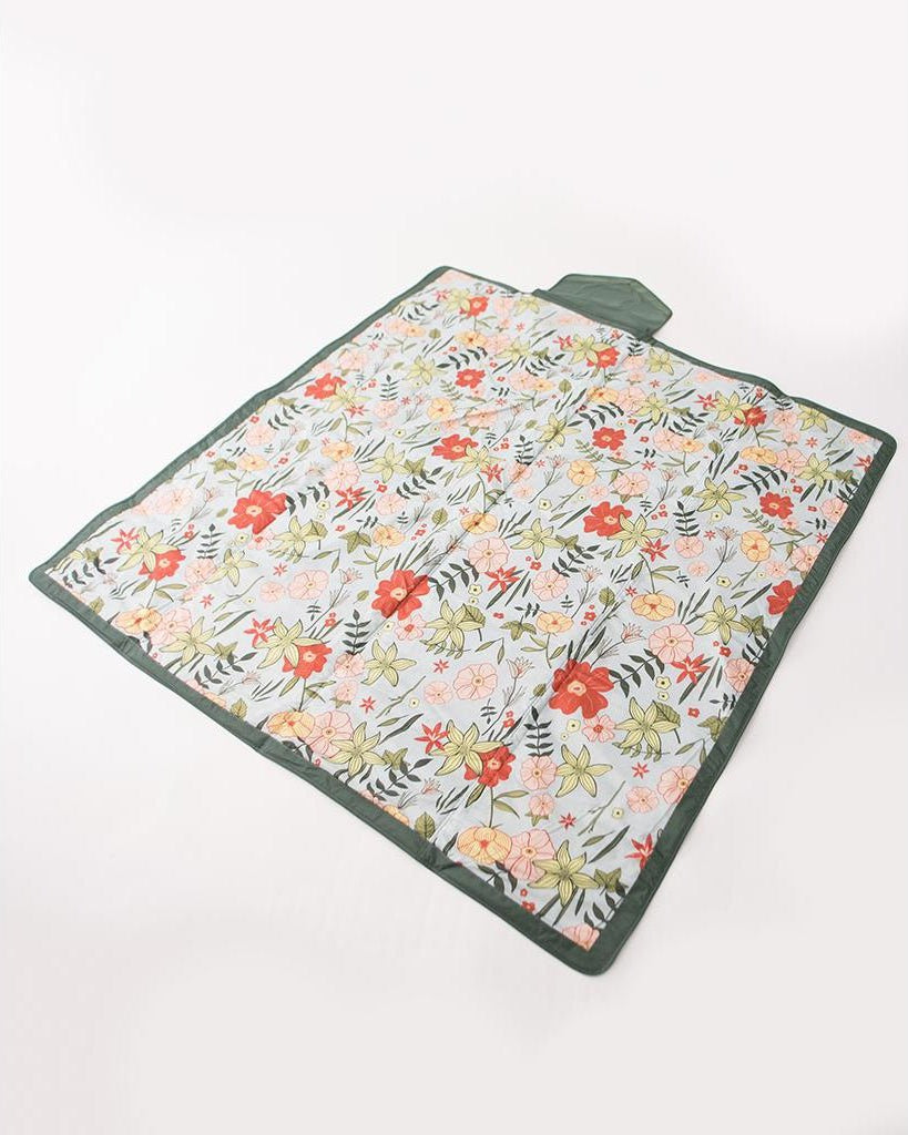 Couverture d'extérieur 5 x 5 pi - Primrose Patch - Couvertures - Boutique LeoLudo - Little Unicorn