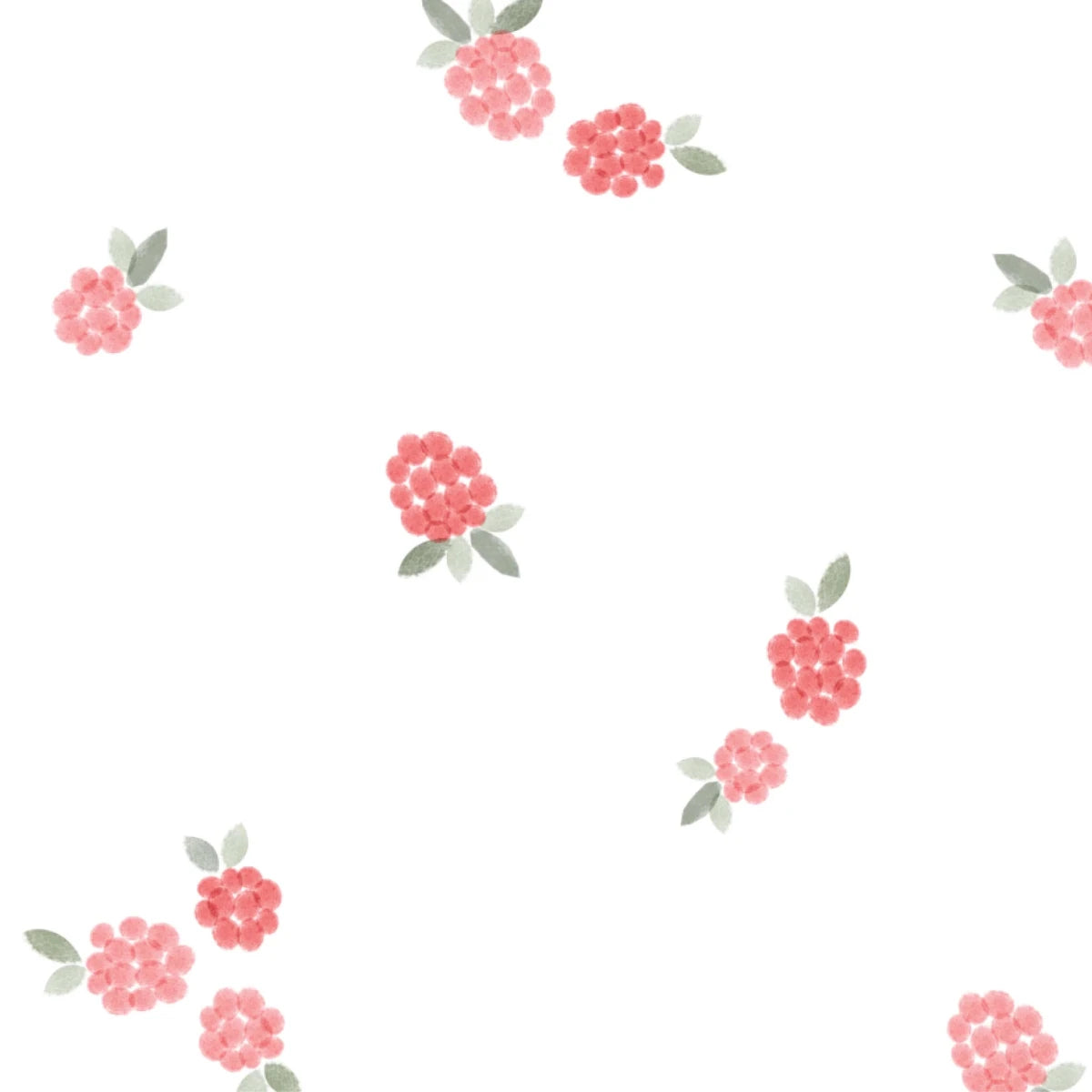 Couverture en mousseline de coton - Framboises - Couvertures - Boutique LeoLudo - Perlimpinpin
