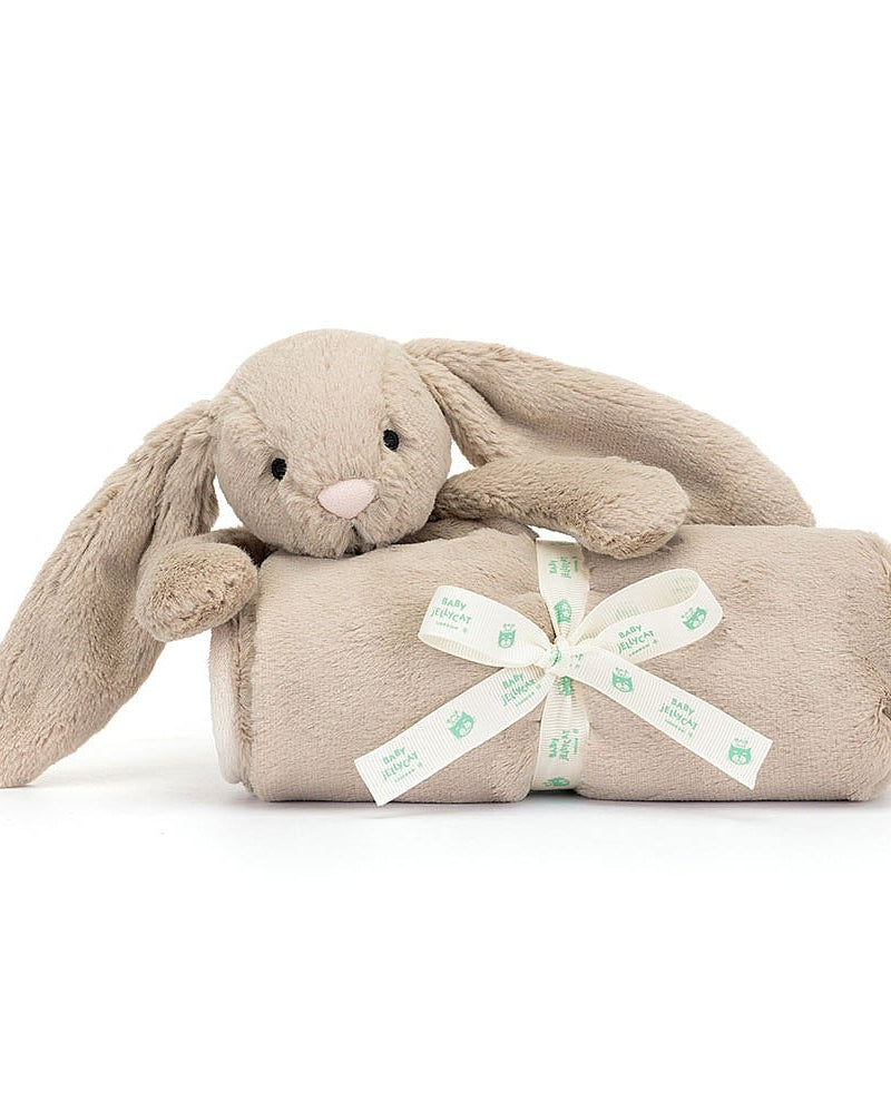 Couverture en peluche - Lapin Bashful beige - Peluches - Boutique LeoLudo - Jellycat
