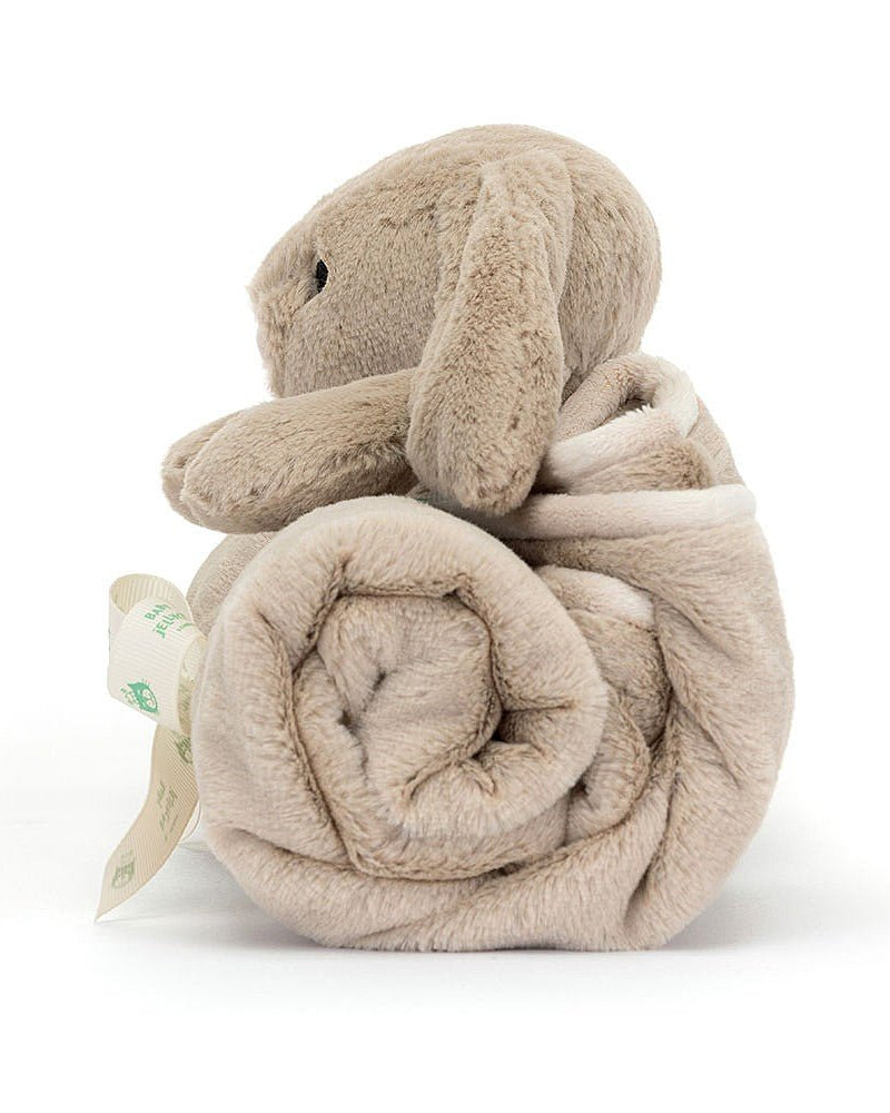 Couverture en peluche - Lapin Bashful beige - Peluches - Boutique LeoLudo - Jellycat