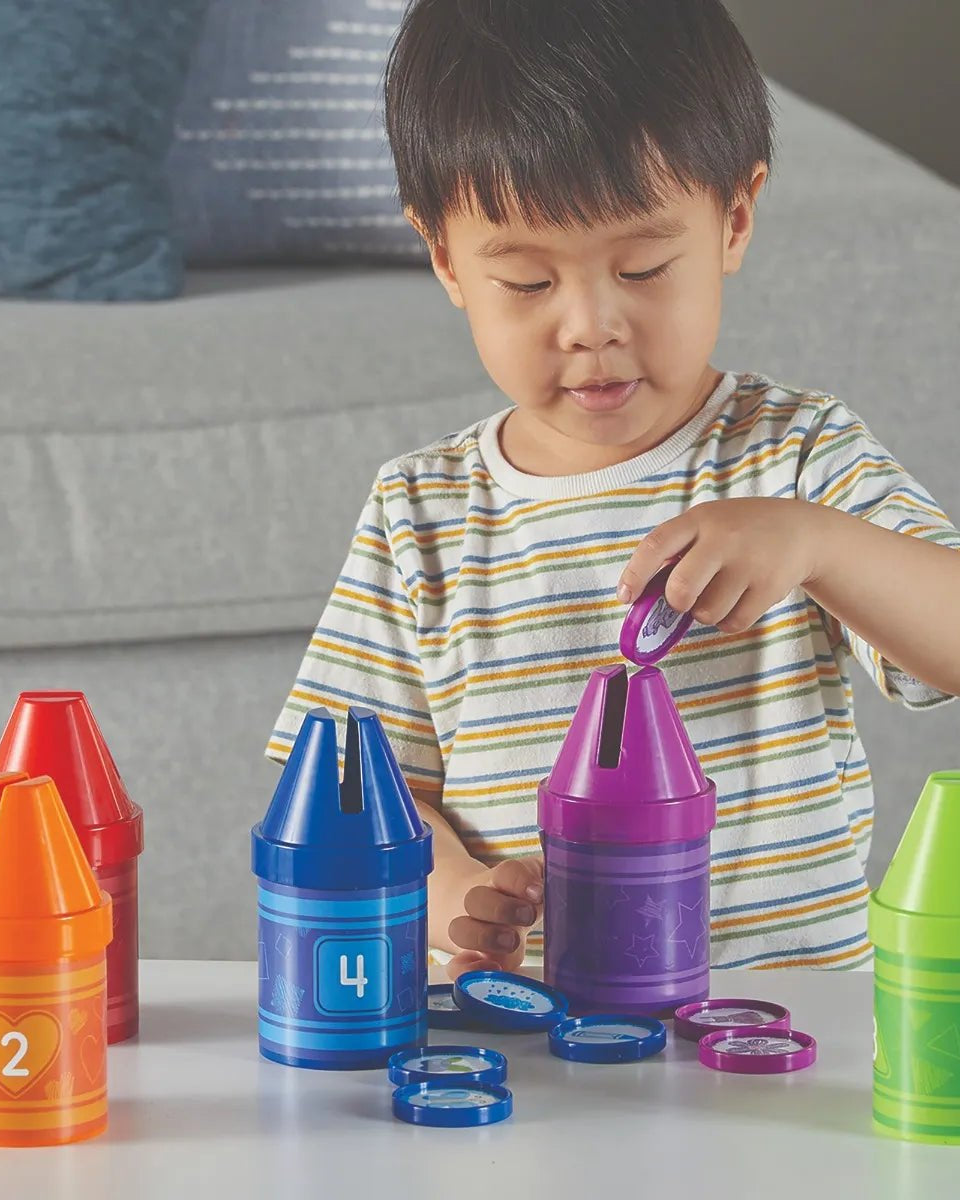 Crayons à compter -Jeux éducatifs- Boutique LeoLudo-Learning Resources