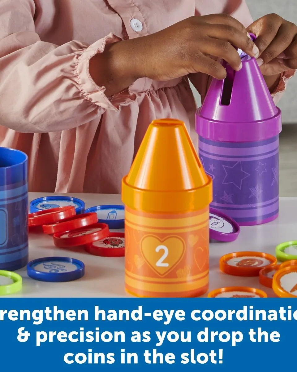 Crayons à compter -Jeux éducatifs- Boutique LeoLudo-Learning Resources