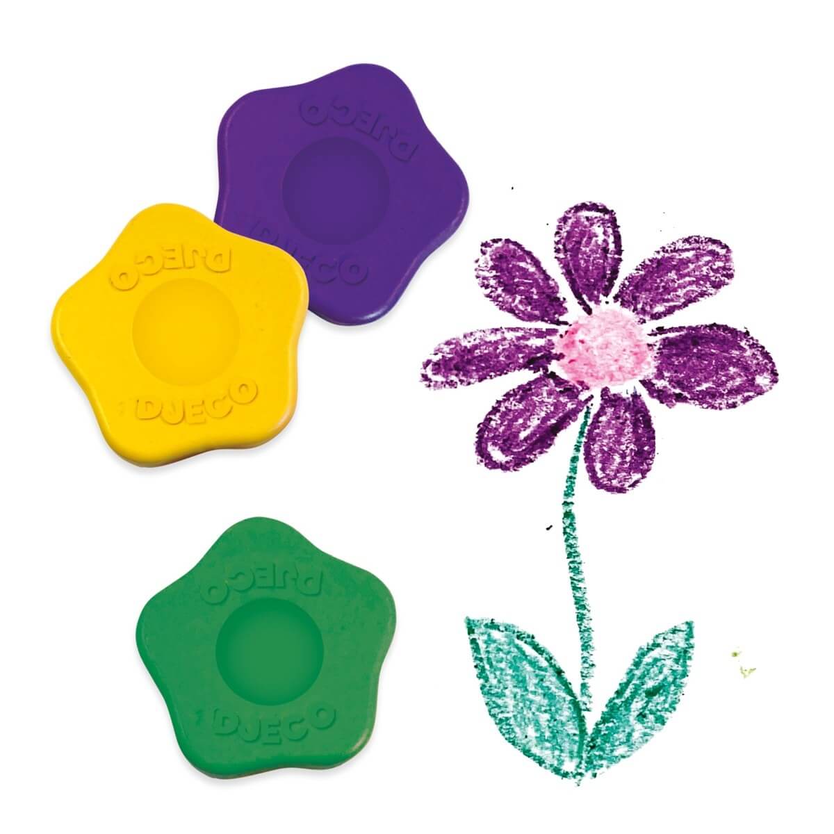 Crayons fleurs de cire pour tout - petits - Art & bricolage - Boutique LeoLudo - Djeco