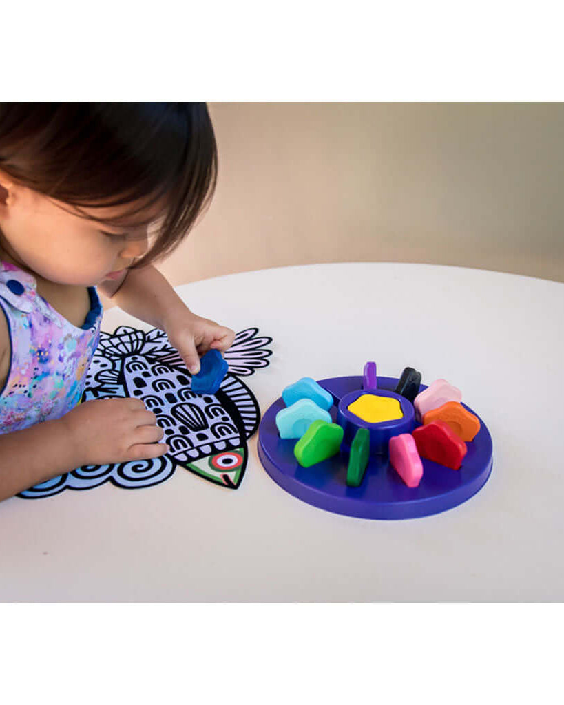 Crayons fleurs de cire pour tout - petits - Art & bricolage - Boutique LeoLudo - Djeco