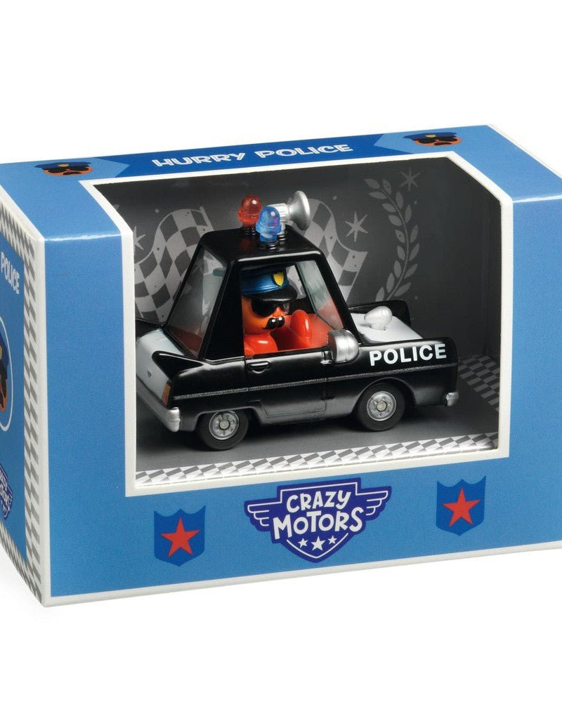 Crazy Motors - Hurry Police - Véhicules de jeu - Boutique LeoLudo - Djeco