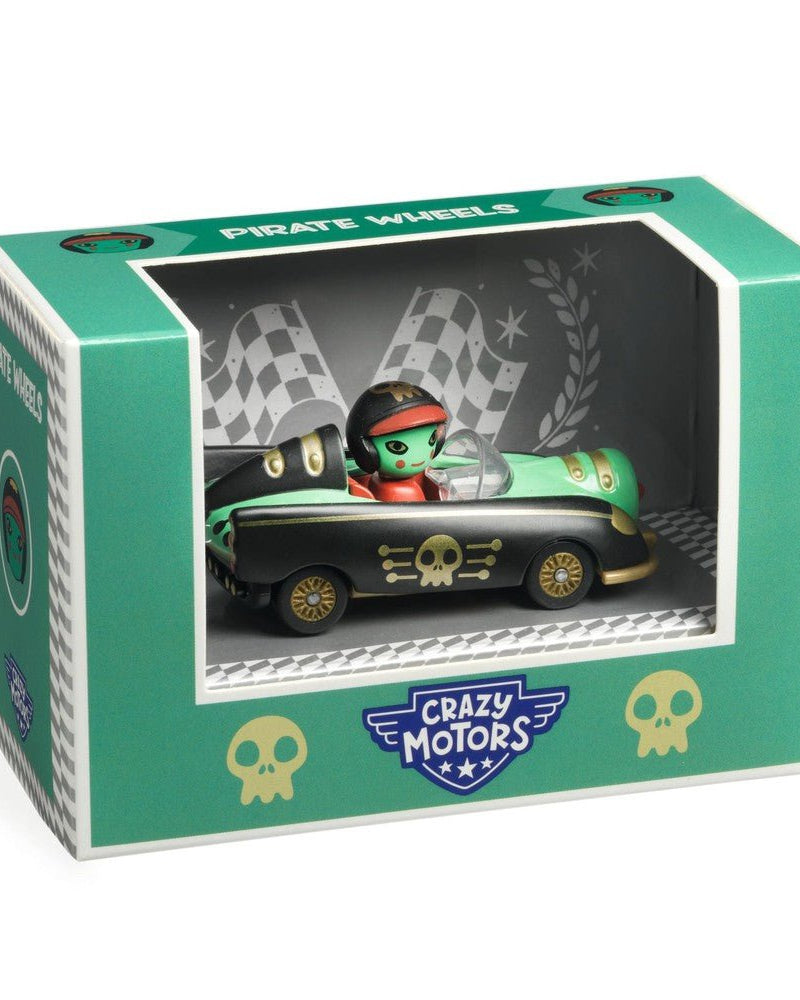 Crazy Motors - Pirate Wheels - Véhicules de jeu - Boutique LeoLudo - Djeco