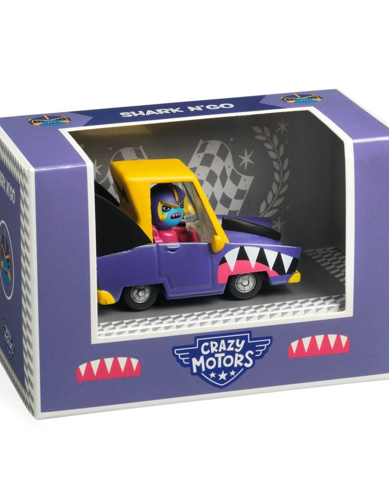 Crazy Motors - Shark N'Go - Véhicules de jeu - Boutique LeoLudo - Djeco