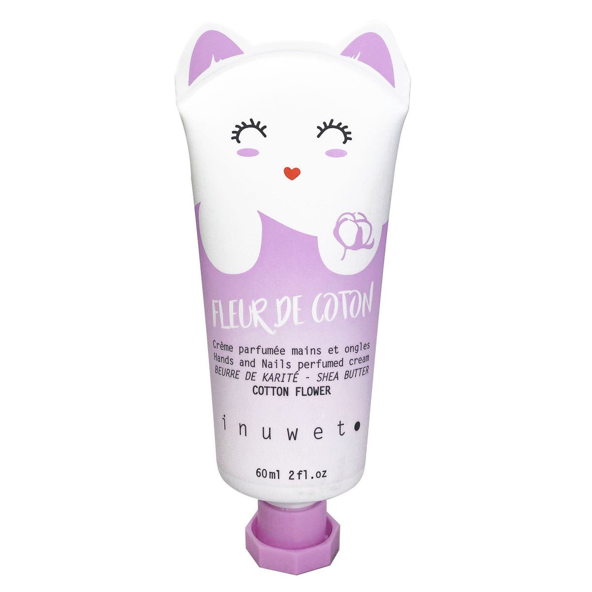 Crème à mains - Fleur de coton - Soins et hygiène - Boutique LeoLudo - inuwet