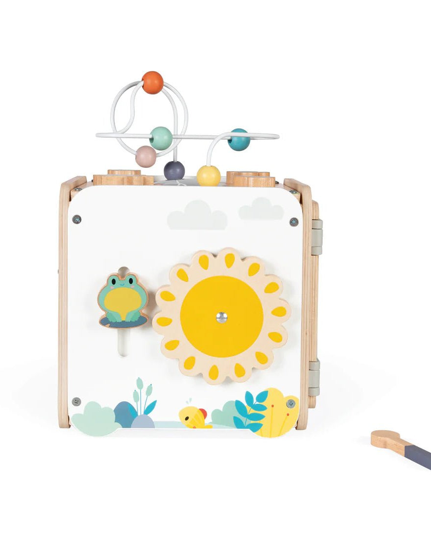 Cube multi - activités Pure - Jouets d'éveil - Boutique LeoLudo - Janod