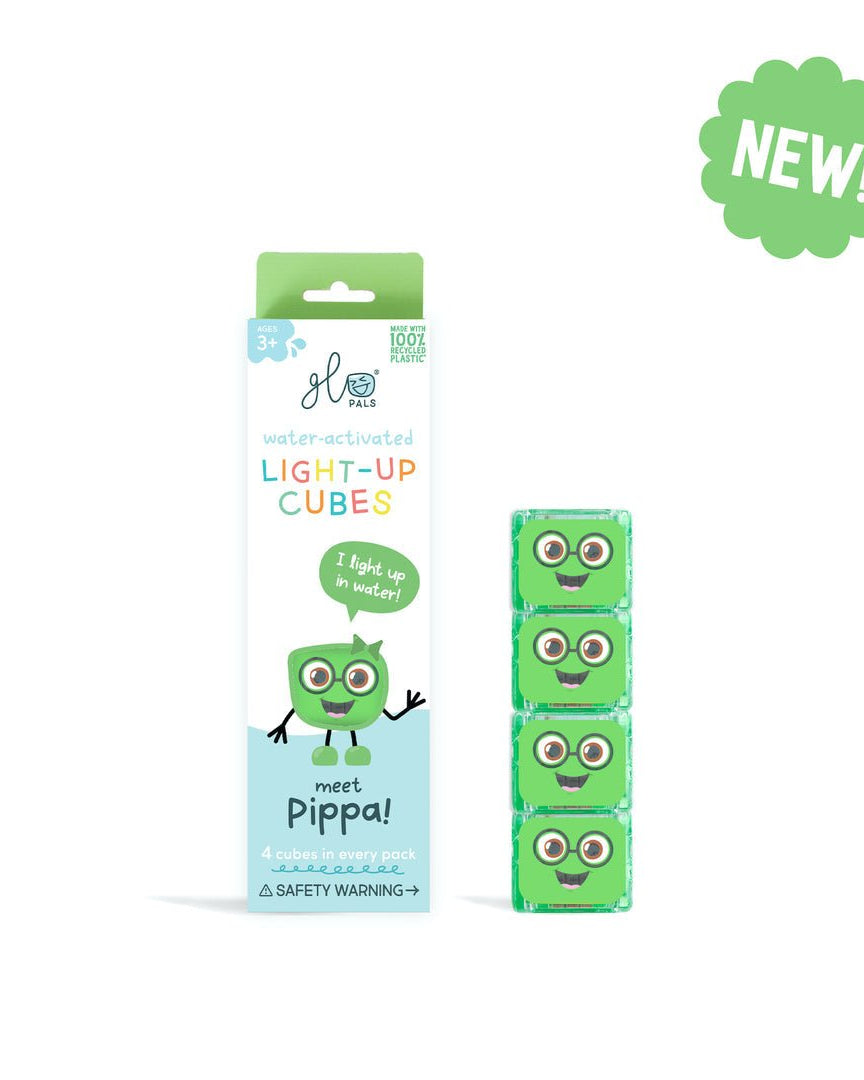 Cubes lumineux pour le bain Glo Pals (paquet de 4)Jouets de bain# - Boutique LeoLudo