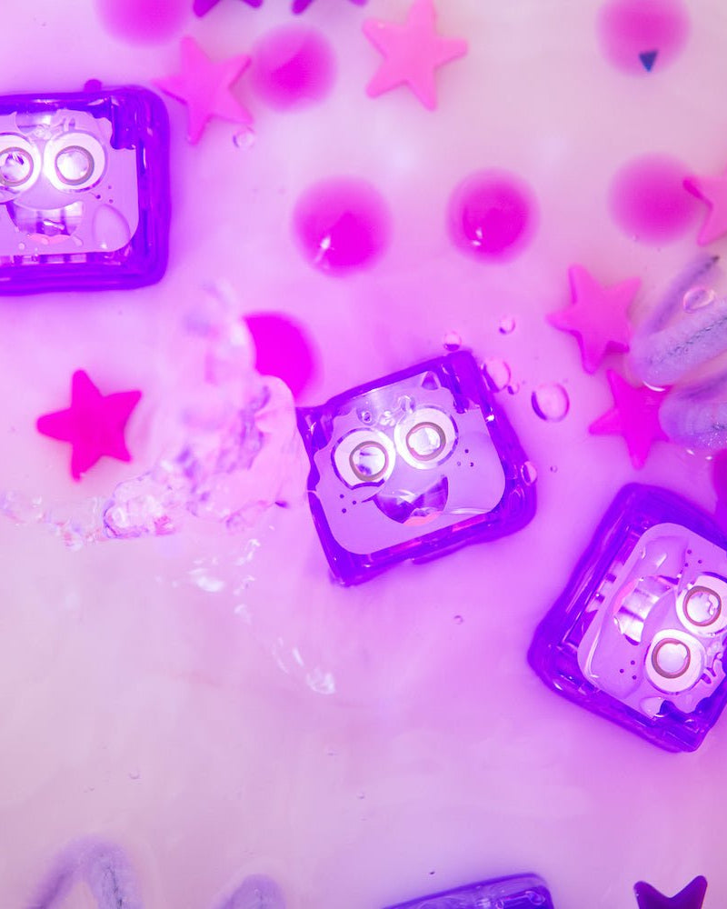 Cubes lumineux pour le bain Glo Pals (paquet de 4)Jouets de bain# - Boutique LeoLudo