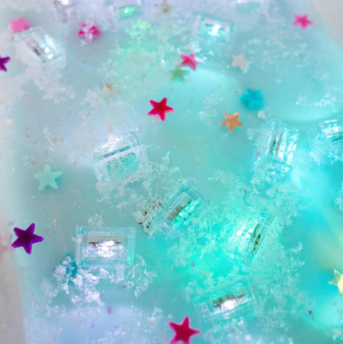 Cubes lumineux thématique pour le bain Glo Pals (paquet de 6) - Jouets de bain - Boutique LeoLudo - Glo Pals
