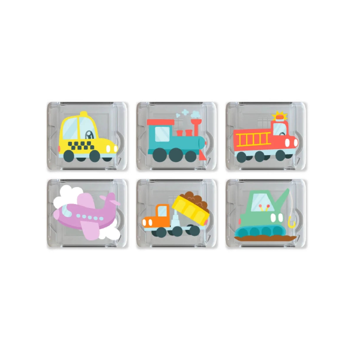 Cubes lumineux thématique pour le bain Glo Pals (paquet de 6) - Jouets de bain - Boutique LeoLudo - Glo Pals