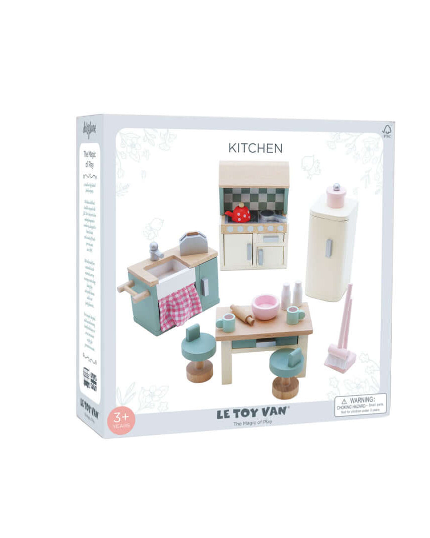 Cuisine Daisylane pour maison de poupée - Accessoires de maison de poupées - Boutique LeoLudo - Le Toy Van
