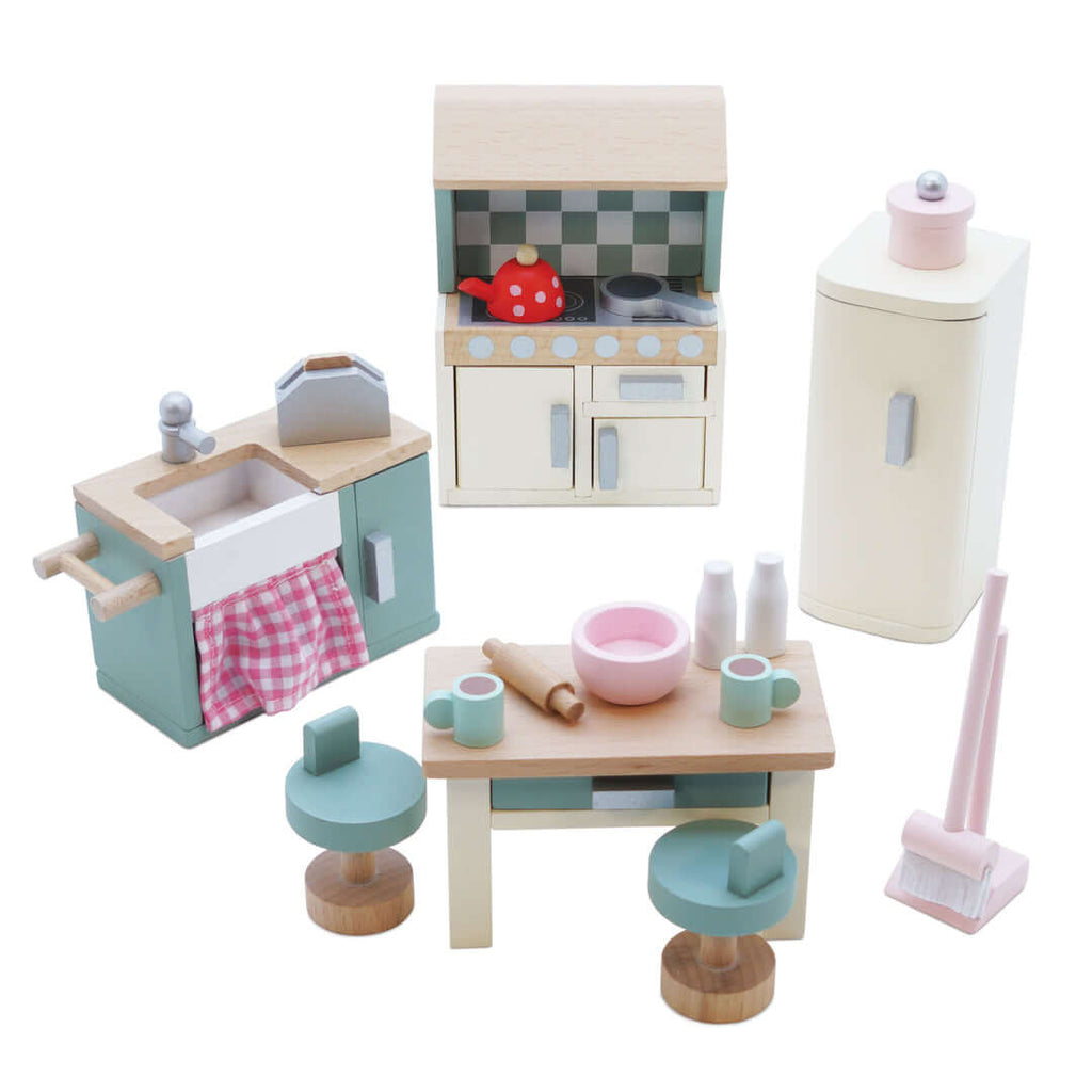 Cuisine Daisylane pour maison de poupée-Le Toy Van-Boutique LeoLudo