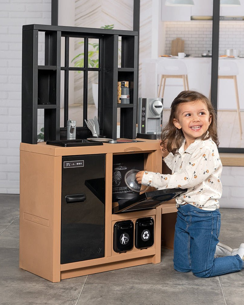 Cuisine Loft pour enfants avec 32 accessoires - Jouet éducatif pour développer l'imagination Jouets d'imitation- Boutique LeoLudo