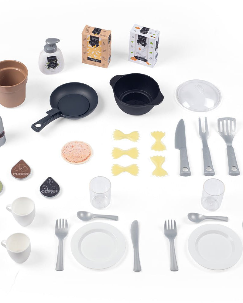 Cuisine Loft pour enfants avec 32 accessoires - Jouet éducatif pour développer l'imagination Jouets d'imitation- Boutique LeoLudo