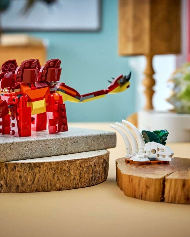 Dinosaure féroce 3 - en - 1 – LEGO Creator (283 pcs) - Jeux de construction - Boutique LeoLudo - LEGO