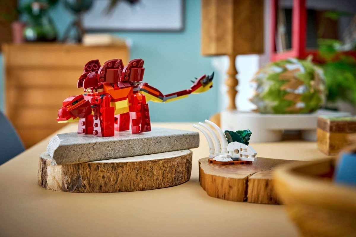 Dinosaure féroce 3 - en - 1 – LEGO Creator (283 pcs) - Jeux de construction - Boutique LeoLudo - LEGO