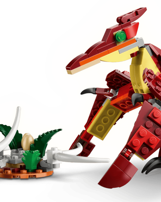 Dinosaure féroce 3 - en - 1 – LEGO Creator (283 pcs) - Jeux de construction - Boutique LeoLudo - LEGO