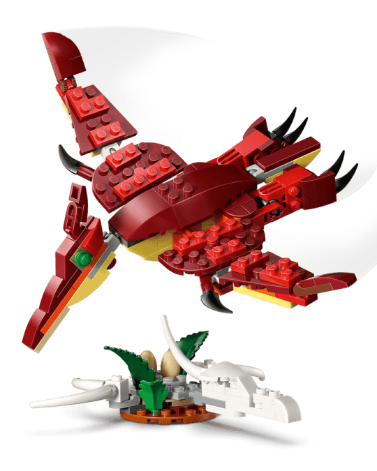 Dinosaure féroce 3 - en - 1 – LEGO Creator (283 pcs) - Jeux de construction - Boutique LeoLudo - LEGO