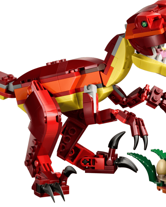 Dinosaure féroce 3 - en - 1 – LEGO Creator (283 pcs) - Jeux de construction - Boutique LeoLudo - LEGO