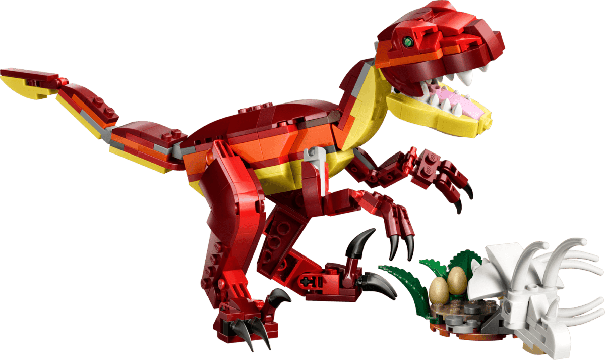 Dinosaure féroce 3 - en - 1 – LEGO Creator (283 pcs) - Jeux de construction - Boutique LeoLudo - LEGO