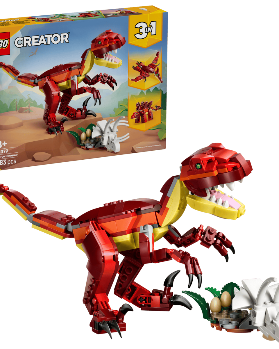 Dinosaure féroce 3 - en - 1 – LEGO Creator (283 pcs) - Jeux de construction - Boutique LeoLudo - LEGO