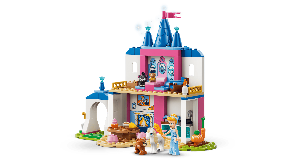Disney - Château de Cendrillon et ses amis animaux – LEGO® -Ensembles de jeu- Boutique LeoLudo-LEGO