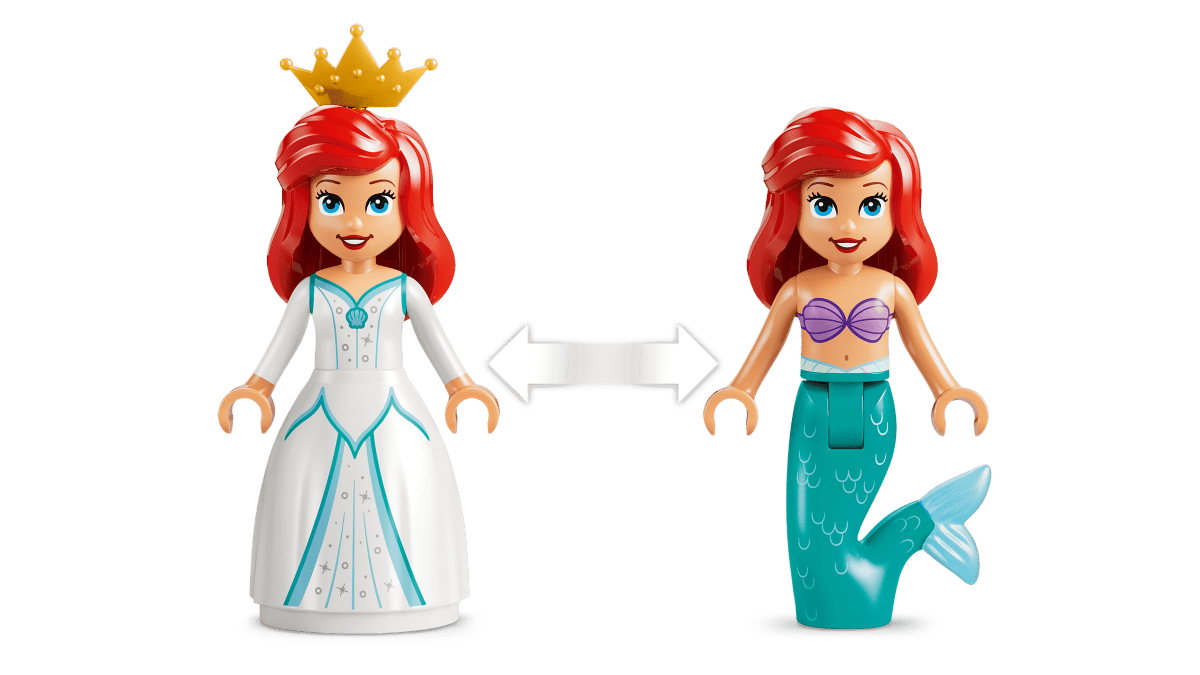 Disney - Le bateau du mariage royal d'Ariel – LEGO® -Ensembles de jeu- Boutique LeoLudo-LEGO