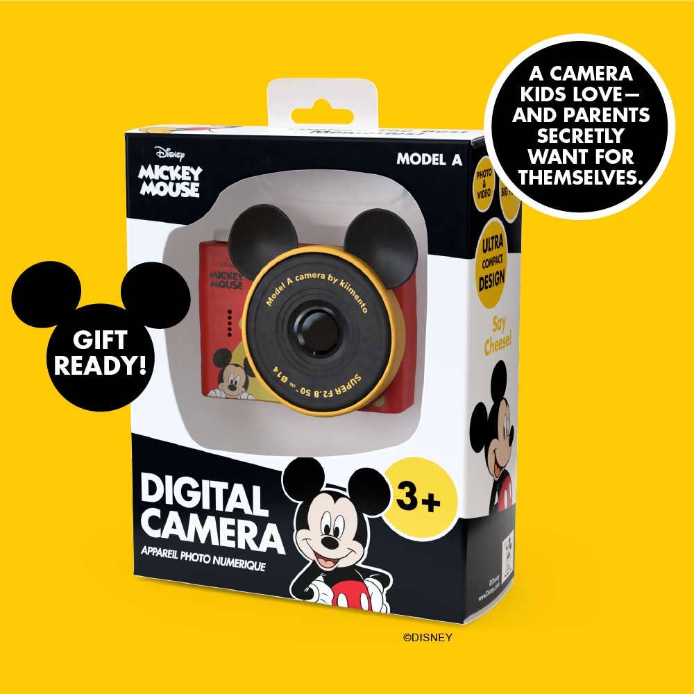 Disney Mickey Mouse Mini Camera - Jeux électroniques - Boutique LeoLudo - kiimento (formerly Kidamento)