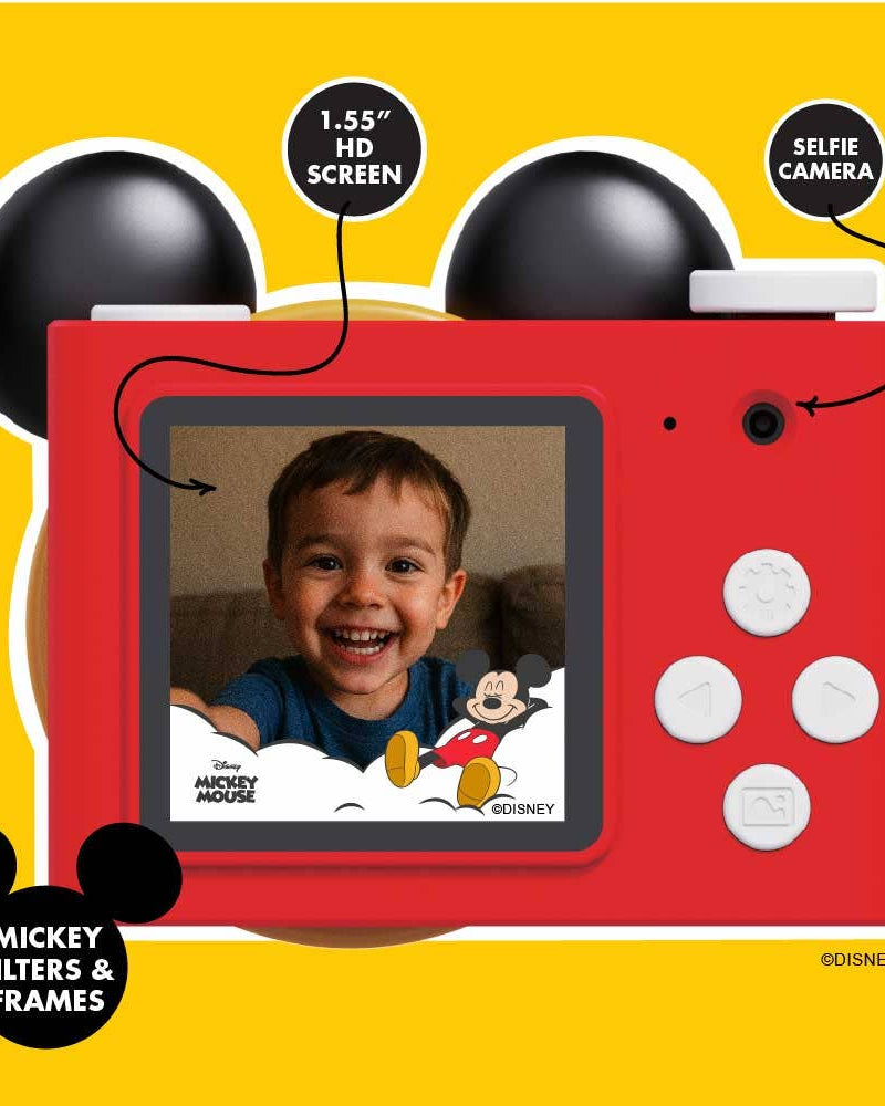 Disney Mickey Mouse Mini Camera - Jeux électroniques - Boutique LeoLudo - kiimento (formerly Kidamento)