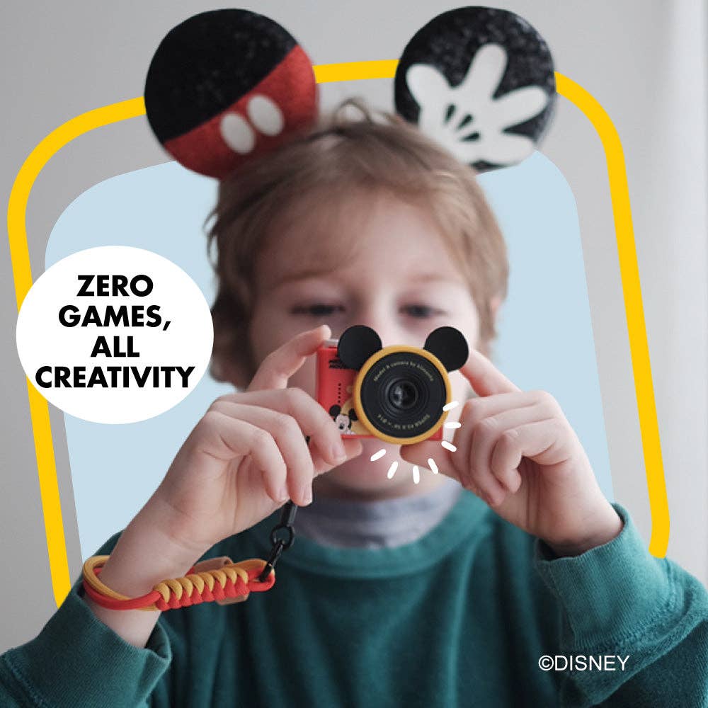 Disney Mickey Mouse Mini Camera - Jeux électroniques - Boutique LeoLudo - kiimento (formerly Kidamento)