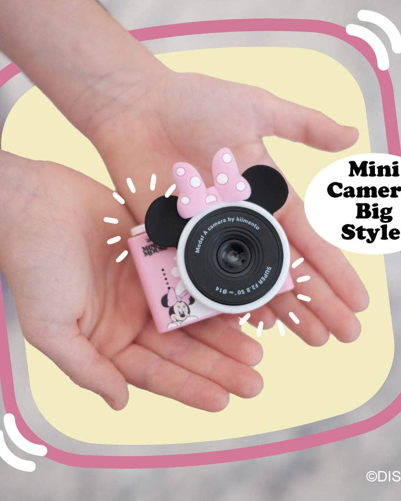 Disney Minnie Mouse Mini Camera - Boutique LeoLudo - kiimento (formerly Kidamento)