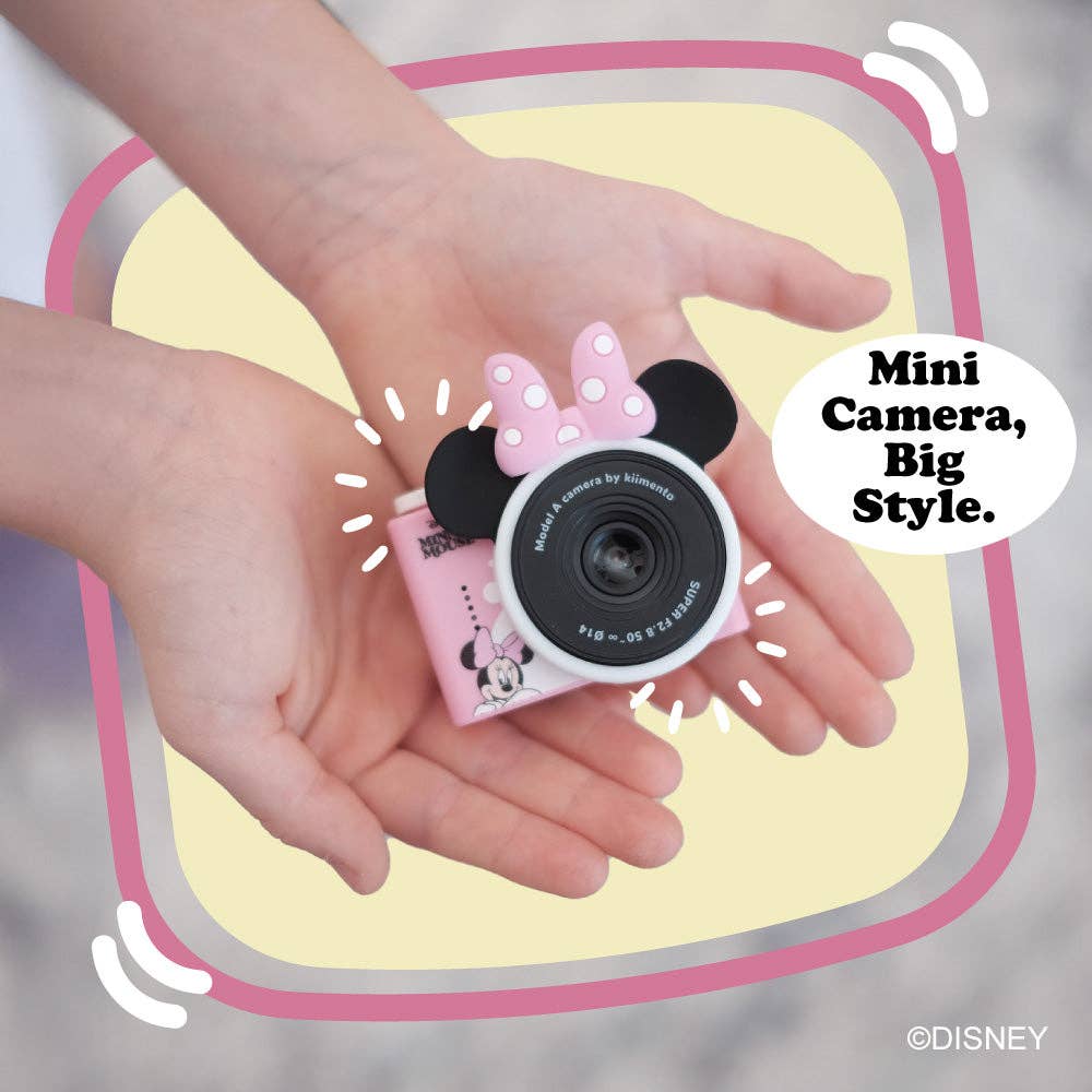 Disney Minnie Mouse Mini Camera - Boutique LeoLudo - kiimento (formerly Kidamento)