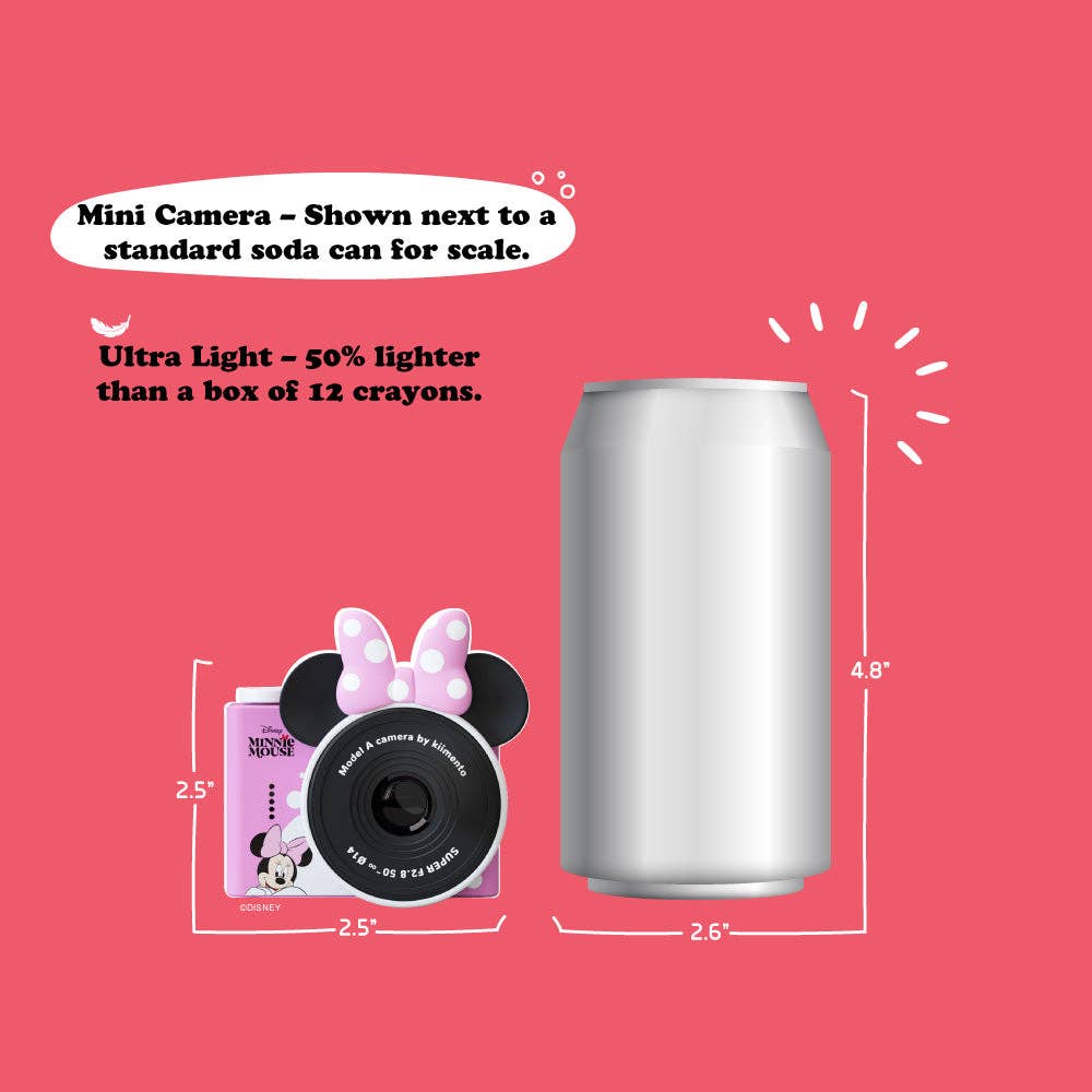 Disney Minnie Mouse Mini Camera - Boutique LeoLudo - kiimento (formerly Kidamento)