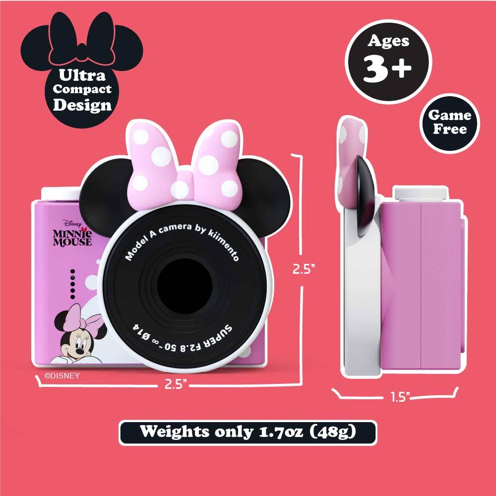 Disney Minnie Mouse Mini Camera - Boutique LeoLudo - kiimento (formerly Kidamento)